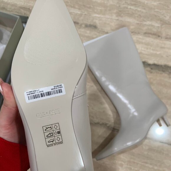 OAK AND FORT KITTEN HEEL BOOTS - Picture 2 of 2